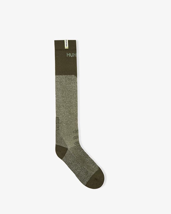Hunter Field Technical Knitted Sock Tall  UAS3322WXF-DOV