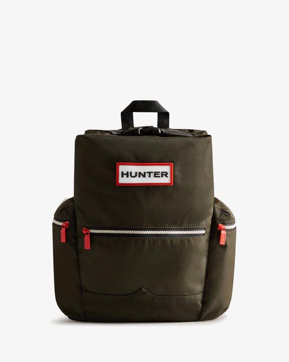 Hunter Backpack Nylon Dark Olive 
