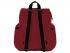 Hunter Backpack Rubberised Leather Red 