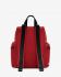 Hunter Top Clip Backpack Rubberised Leather Red Mini 